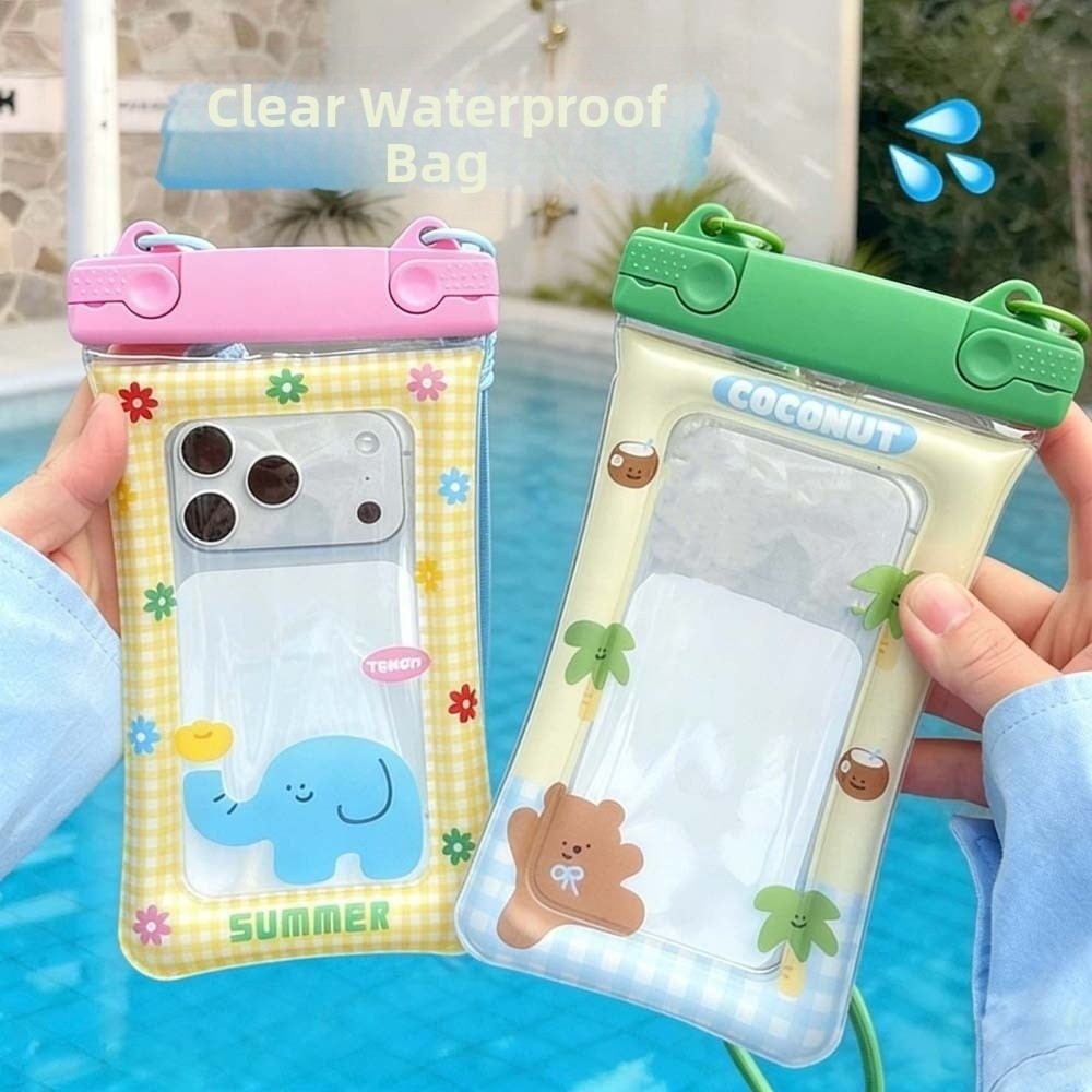 Crossbody Bag Men - Adjustable Strap Waterproof Phone Pouch Cartoon