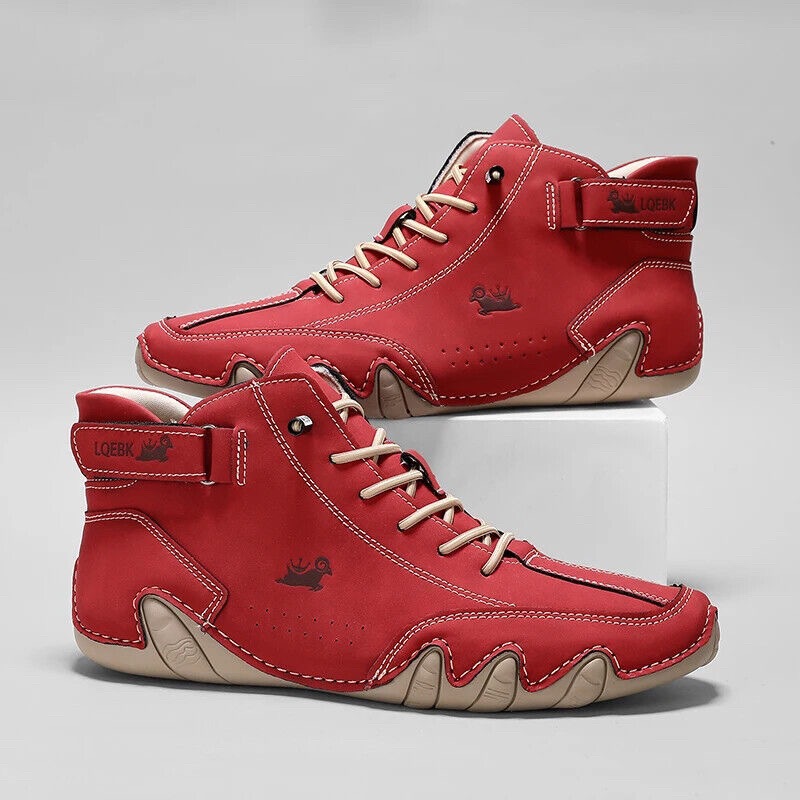 Mens Fashion Week - Leather Casual Shoes Sneakers for Men