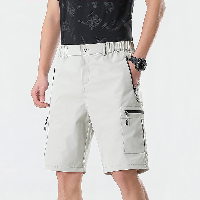 Cargo Jogger Pants - Mens Cargo Shorts Knee Pants Zipper