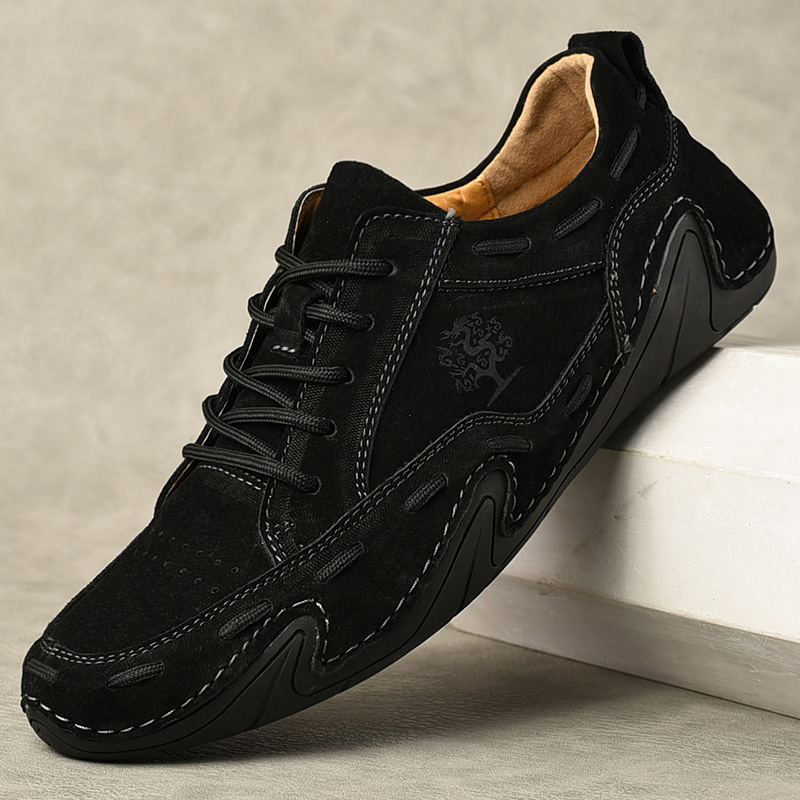 Mens Fashion Dress Shoes - Men's Leather Casual loafers Shoes wedding