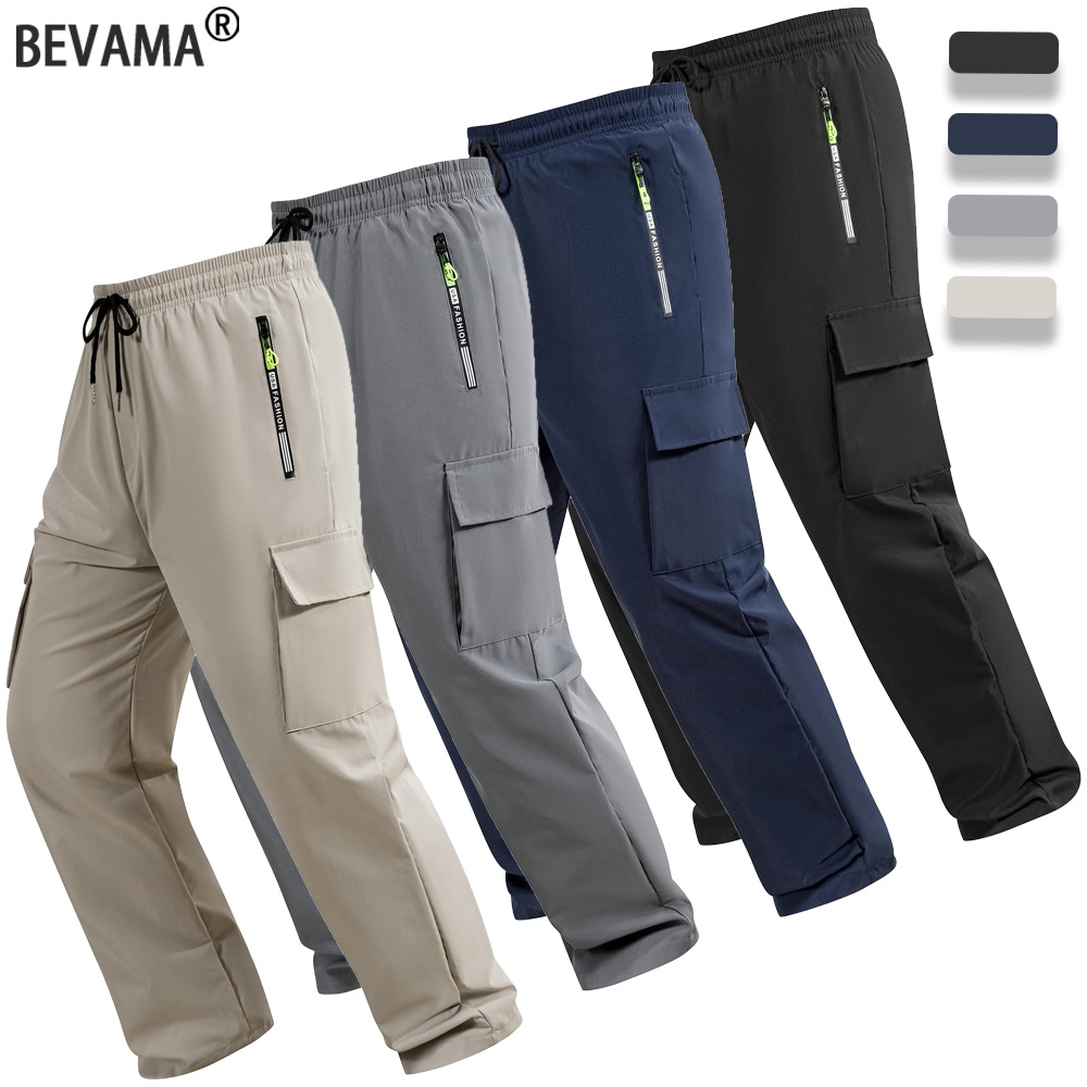 Cargo Jogger Pants - Spring Autumn Men's Cargo Pants Solid