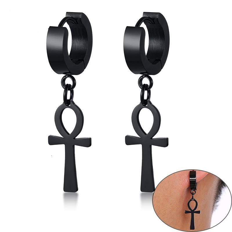 Men Fashion Egypt - WKOUD Mens Ankh Cross Egypt Cleopatra