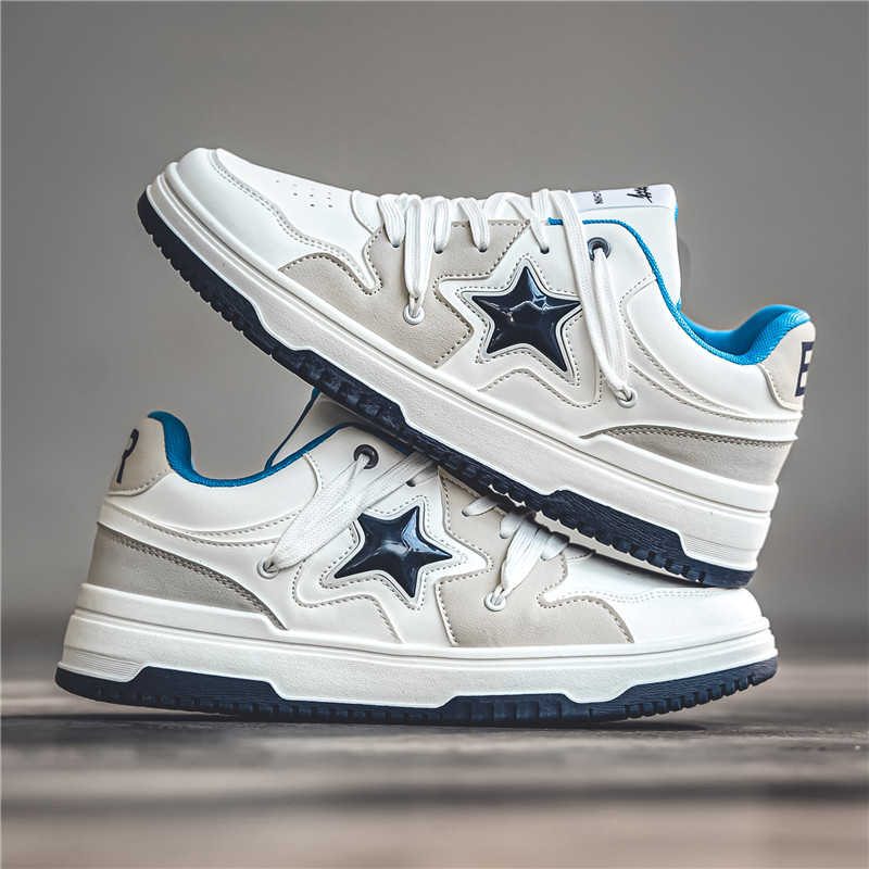 Casual Sneakers Men - Rubber Sole Without Heels Mens Sneakers