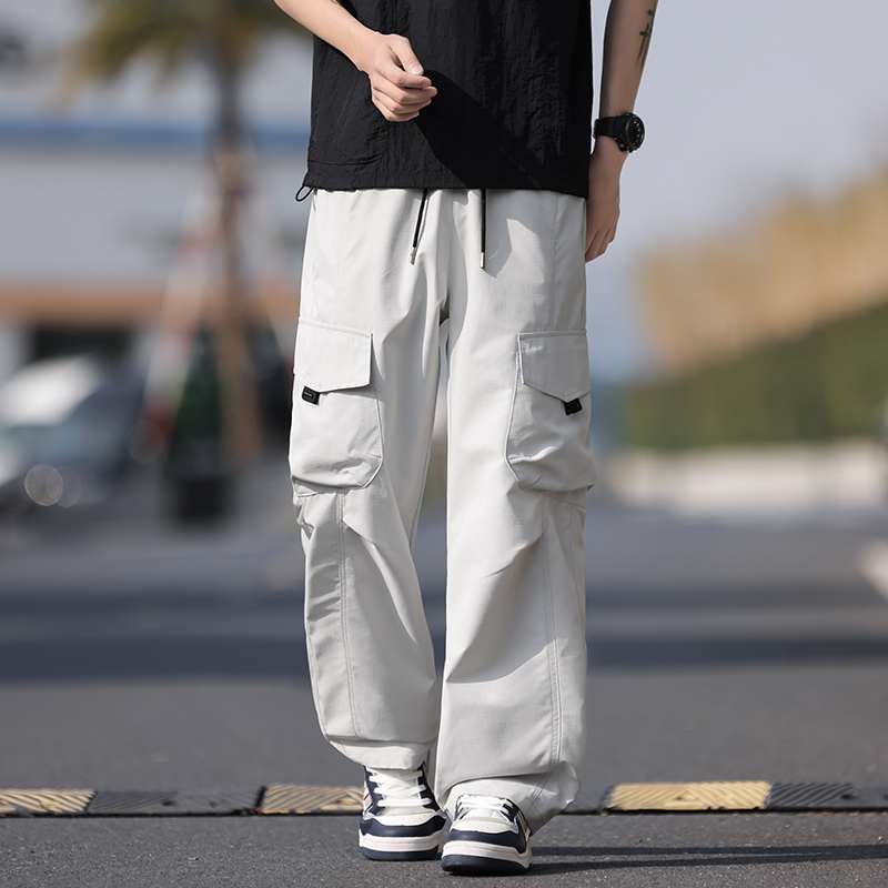Cargo Jogger Pants - Korean High Street Joggers Cargo Pants