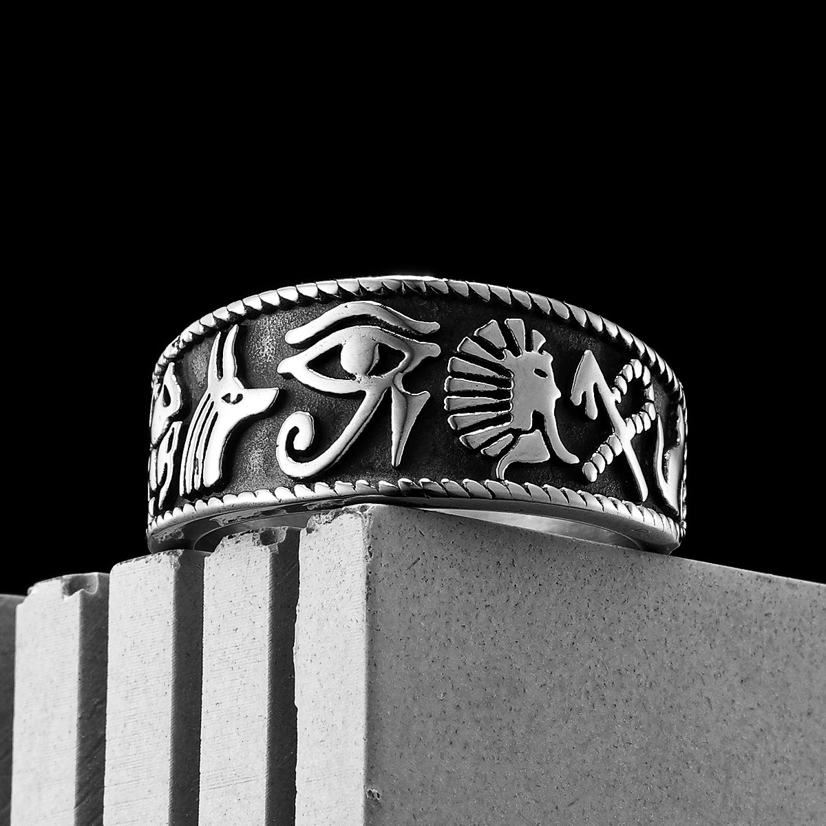 Men Fashion Egypt - Egypt Pharaoh Eye of Horus Totem