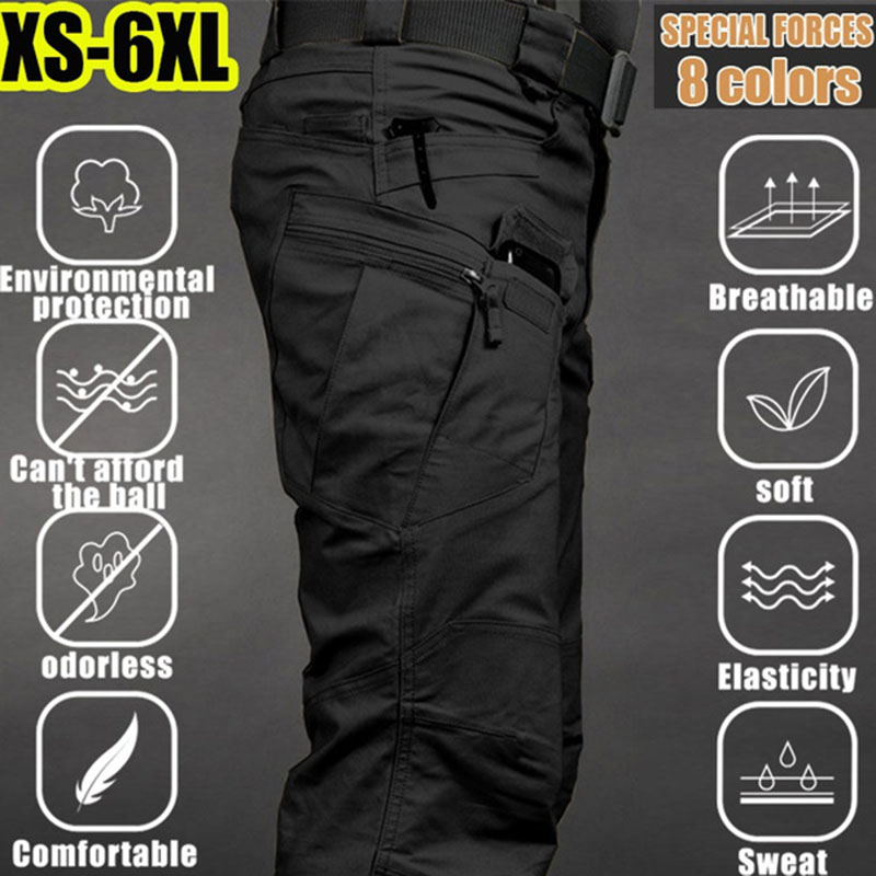 Cargo Jogger Pants - Men's Tactical Cargo Pants 6XL Plus