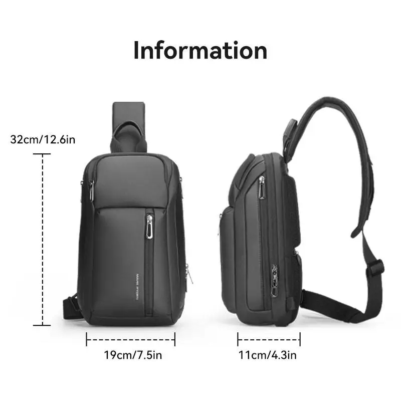 Mark Ryden Multifunctional che - Crossbody Bag Men recension och pris