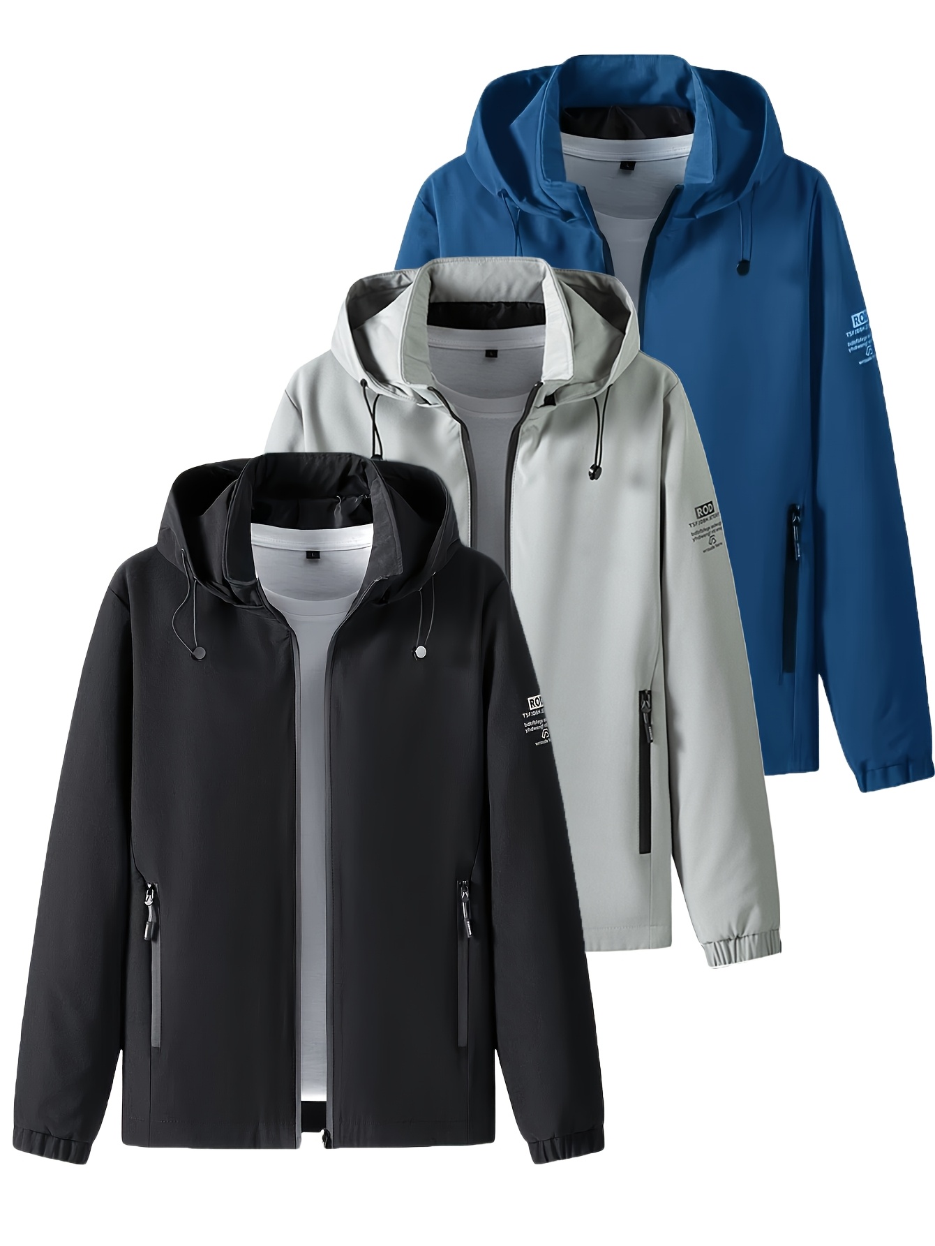 Two piece fashionable Men's wi - Men'S Fashion Zipper Jacket recension och pris