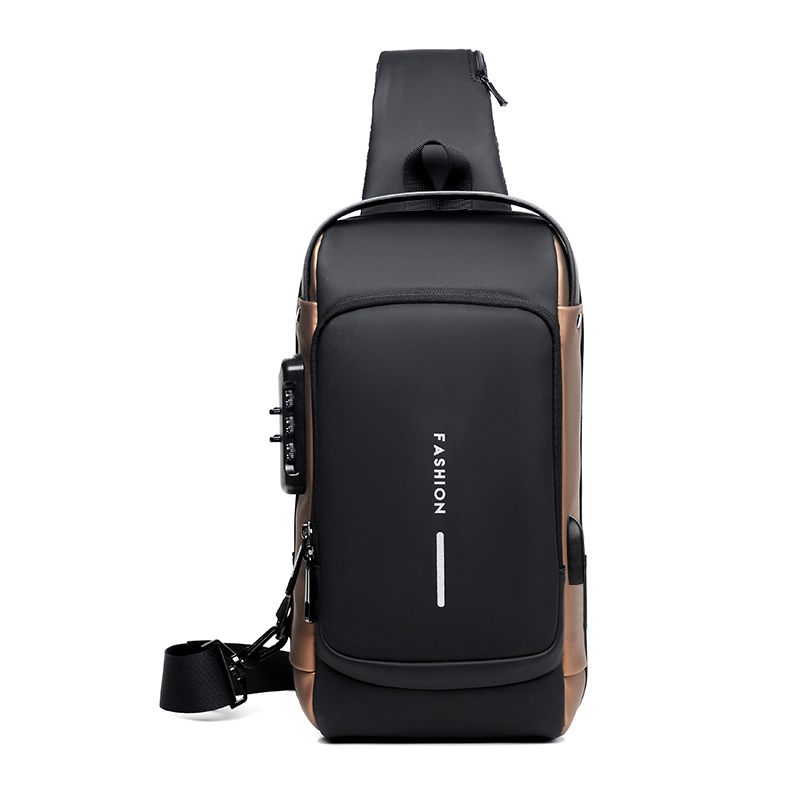 Men Multifunction Anti Theft U - Crossbody Bag Men recension och pris