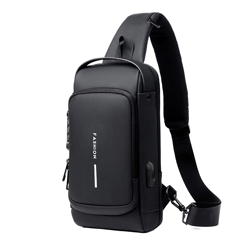 Men Multifunction Anti Theft U - Crossbody Bag Men recension och pris
