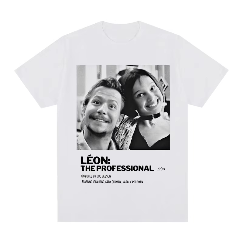 Léon Vintage T-shirt Movie The - Jeans Shirt Fashion For Men recension och pris