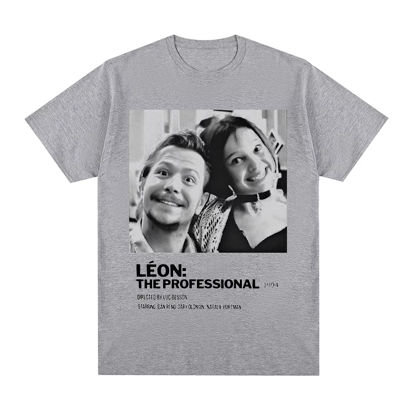 Léon Vintage T-shirt Movie The - Jeans Shirt Fashion For Men recension och pris