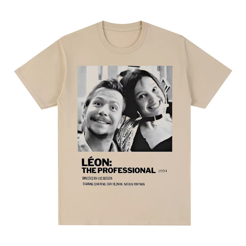 Léon Vintage T-shirt Movie The - Jeans Shirt Fashion For Men recension och pris