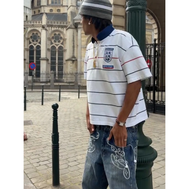 Retro Y2K 2 Pcs Set Street Sty - Men'S Fashion Y2K recension och pris