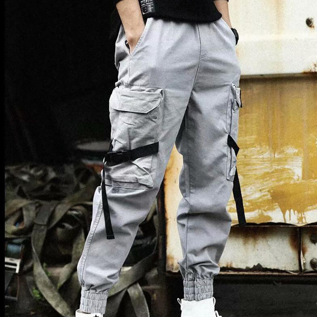 Loose Fit Cargo Pants Men Stre - Cargo Jogger Pants recension och pris