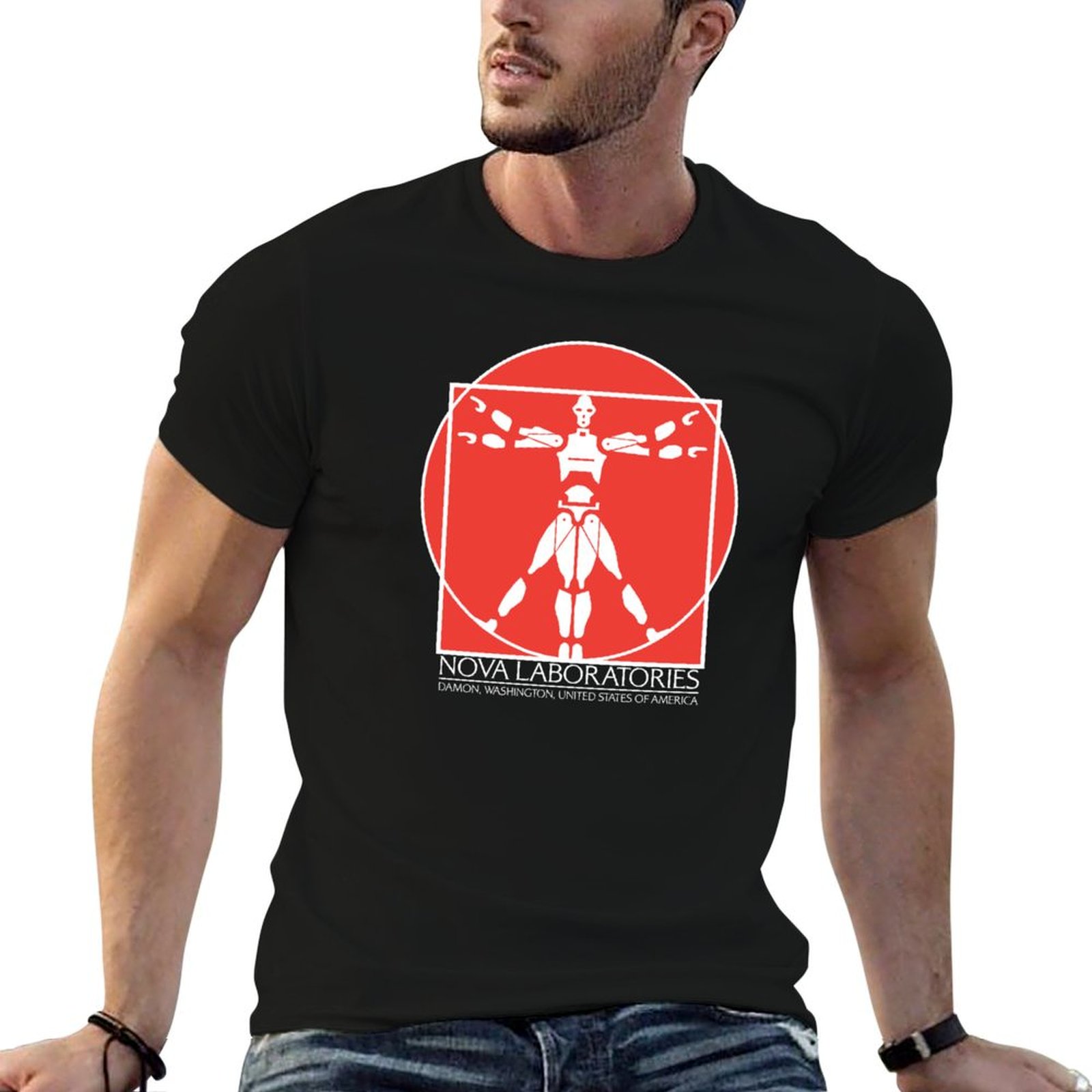 Nova Laboratories Text 02 T-Sh - Men'S Fashion Nova recension och pris