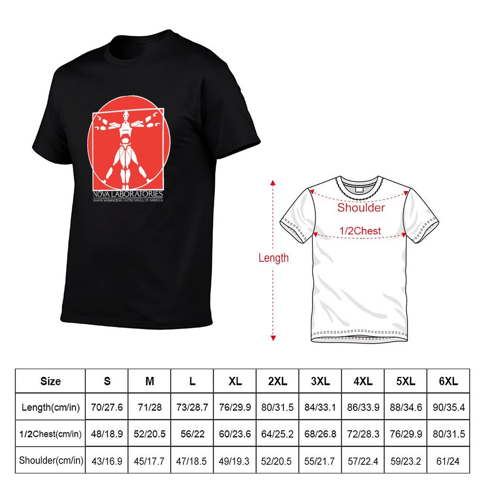 Nova Laboratories Text 02 T-Sh - Men'S Fashion Nova recension och pris
