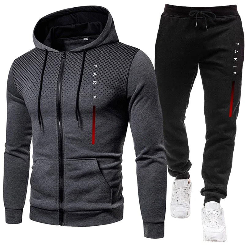 Fall Winter Daily Casual Sport - Men'S Fashion Zipper Hoodie recension och pris