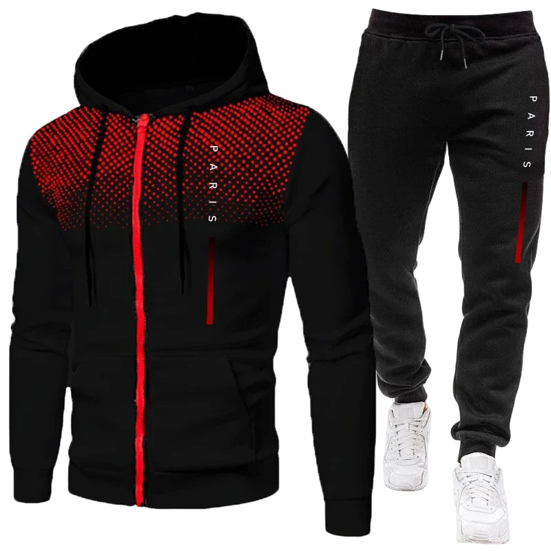 Fall Winter Daily Casual Sport - Men'S Fashion Zipper Hoodie recension och pris