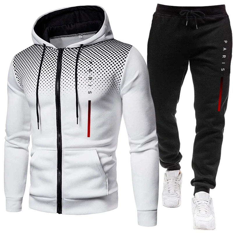 Fall Winter Daily Casual Sport - Men'S Fashion Zipper Hoodie recension och pris