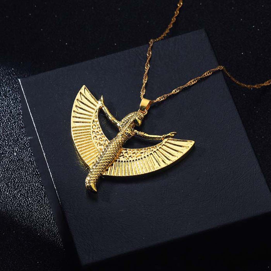 QIAMNI Egyptian Goddess Isis P - Men Fashion Egypt recension och pris