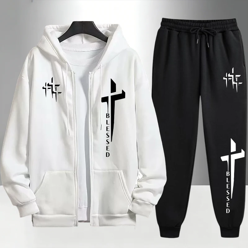 Urban Causal Fashion Hoodies O - Men'S Fashion Zipper Hoodie recension och pris