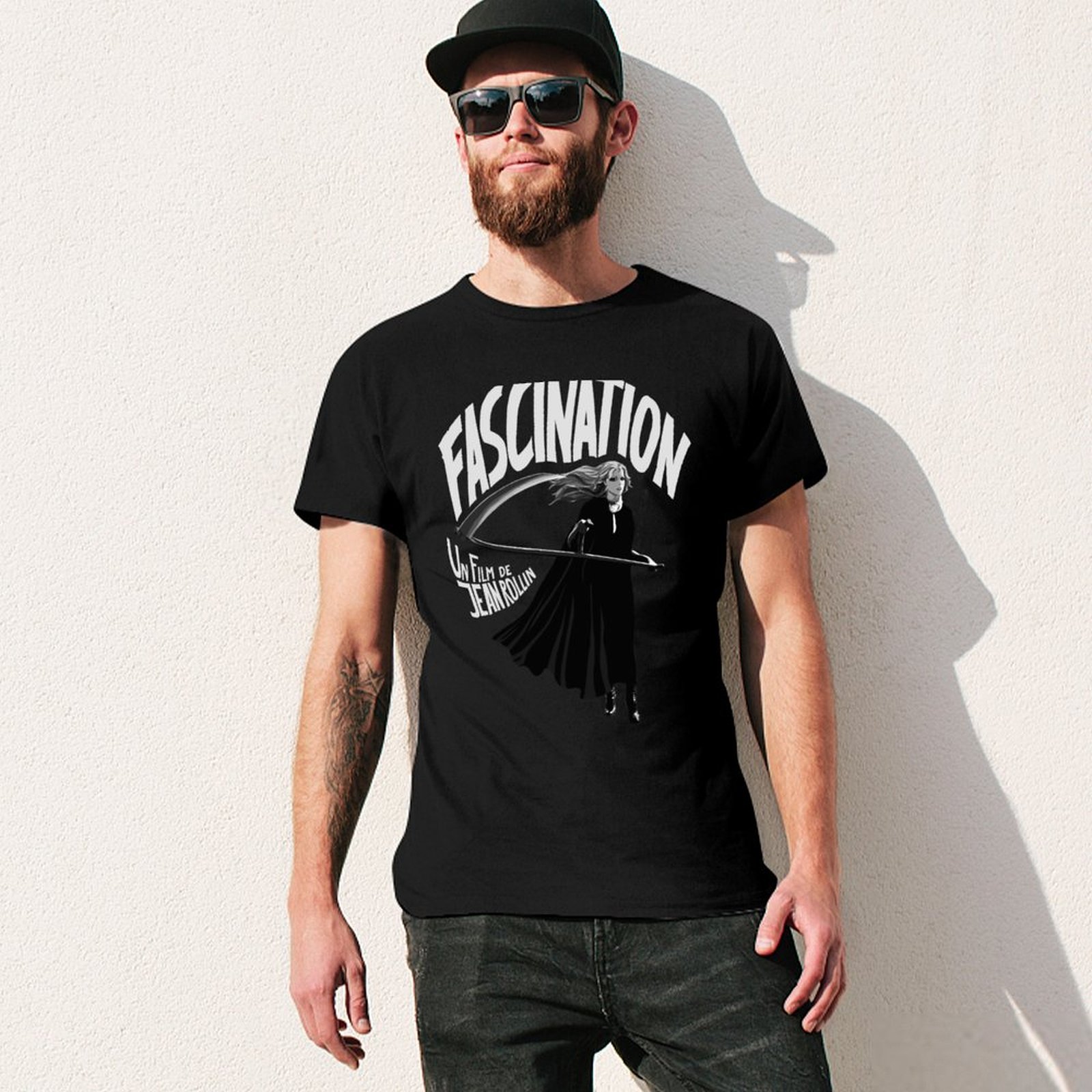Fascination Jean Rollin T-Shir - Jeans Shirt Fashion For Men recension och pris