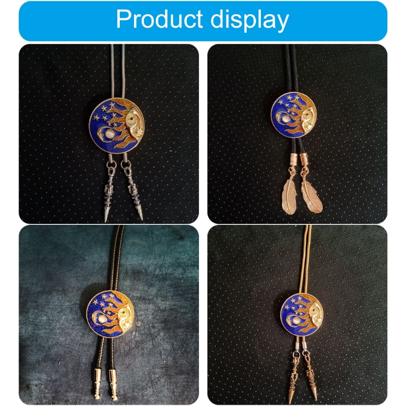 Delicate Jeweled Bolo Tie Cowb - Jeans Shirt Fashion For Men recension och pris