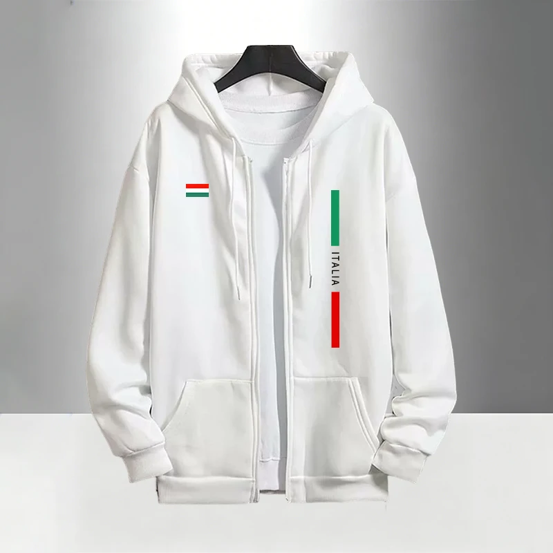 Italy Fashion Men's Set Zipper - Men'S Fashion Zipper Hoodie recension och pris