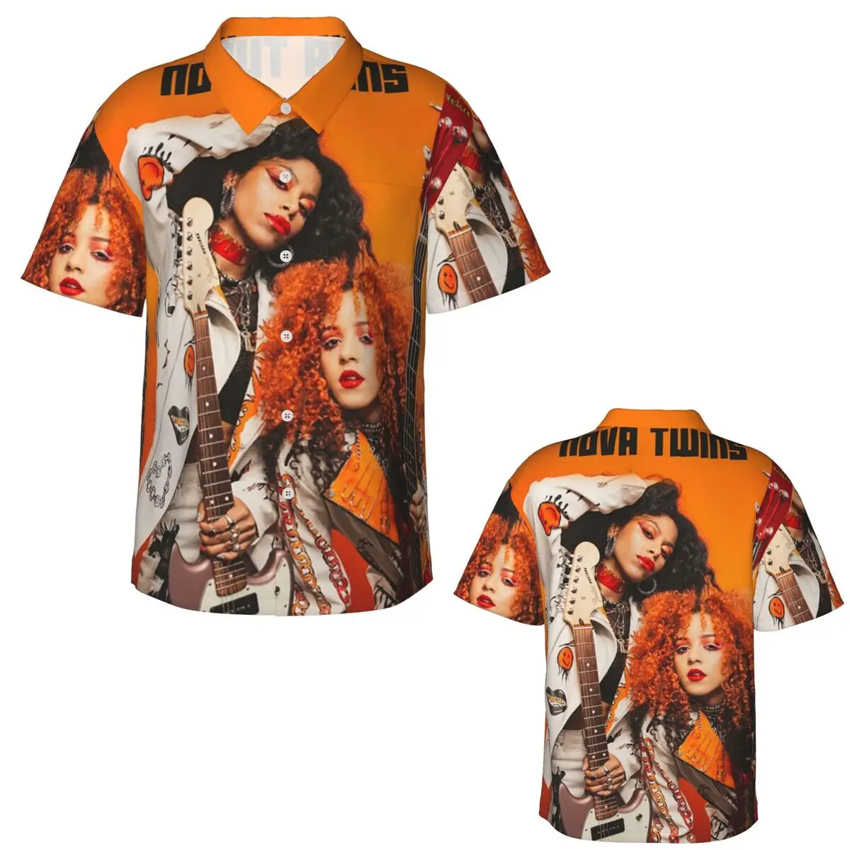 Nova Twins Hawaiian Shirts Fas - Men'S Fashion Nova recension och pris