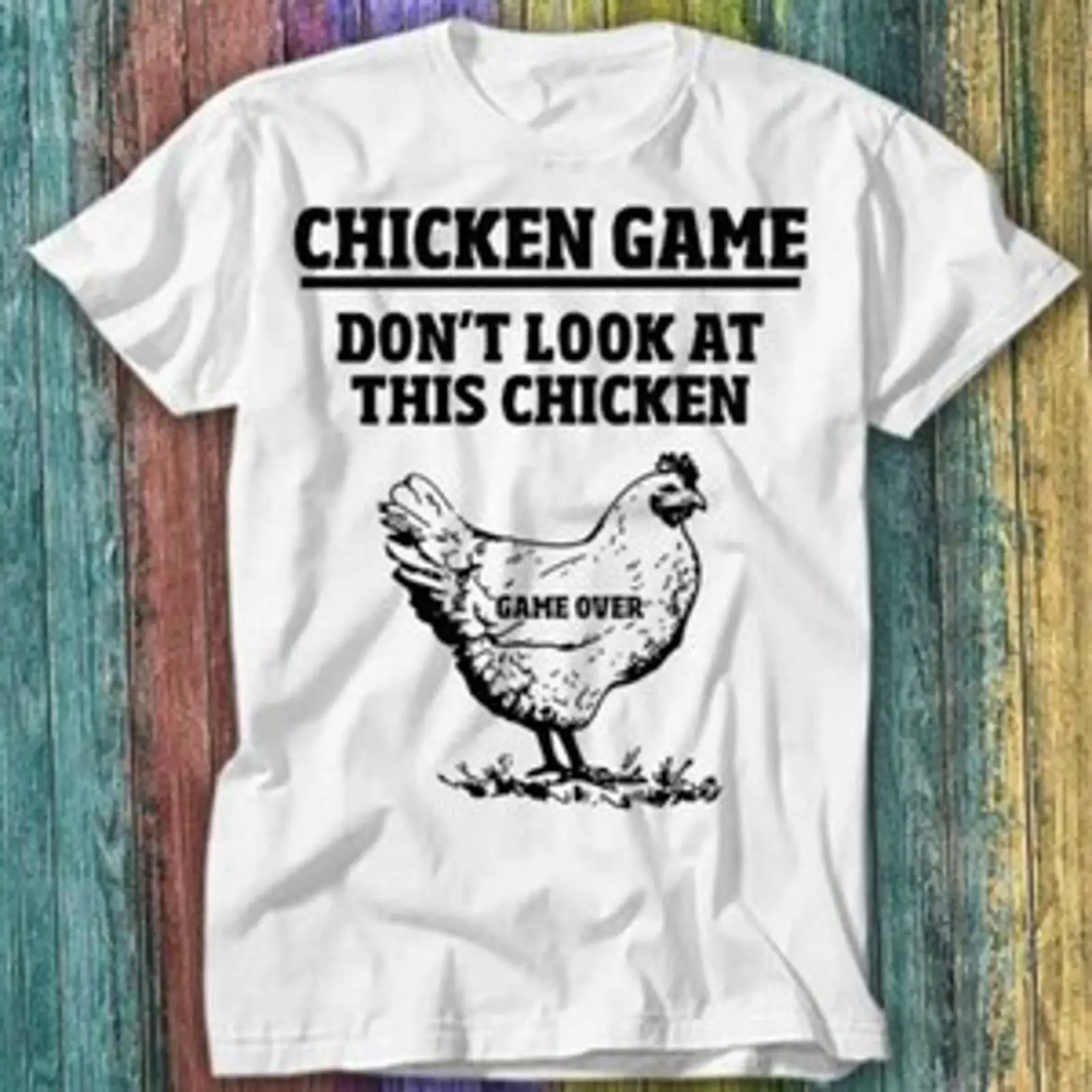Dont Look At The Chicken Game  - Men'S Fashion Online recension och pris