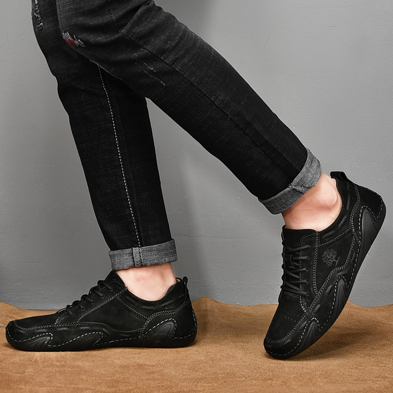 Men's Leather Casual loafers S - Mens Fashion Dress Shoes recension och pris