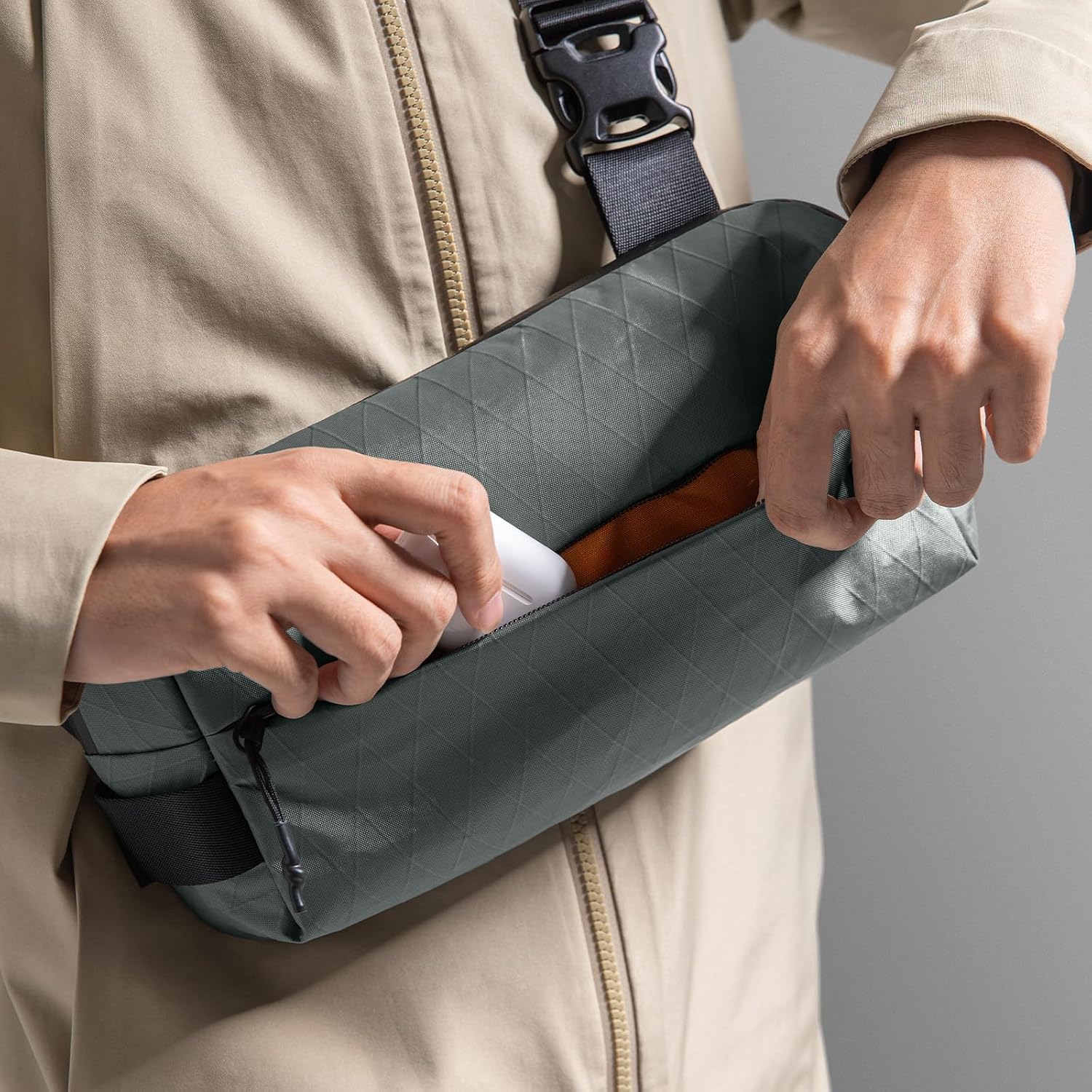 Compact EDC Sling Bag 3L-10L,  - Crossbody Bag Men recension och pris