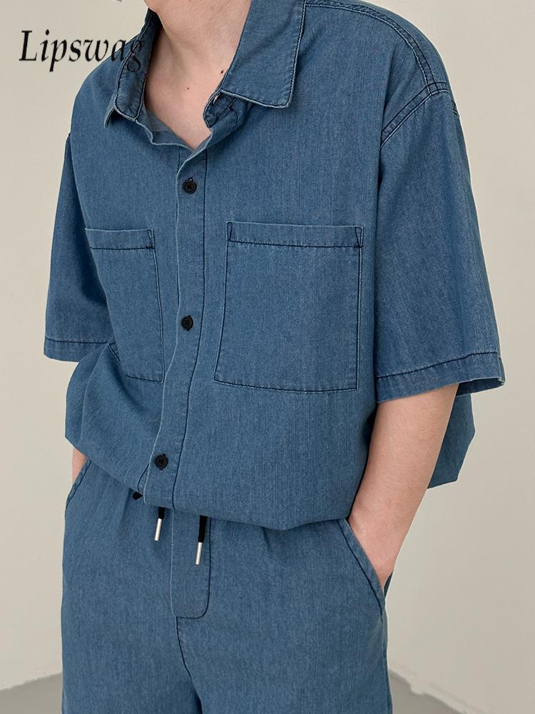 Streetwear Vintage Mens Jean T - Jeans Shirt Fashion For Men recension och pris