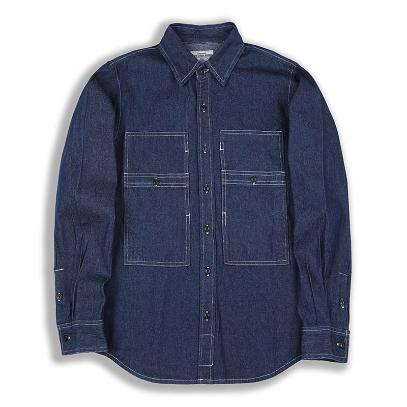 Mcikkny Men Cargo Autumn Casua - Jeans Shirt Fashion For Men recension och pris