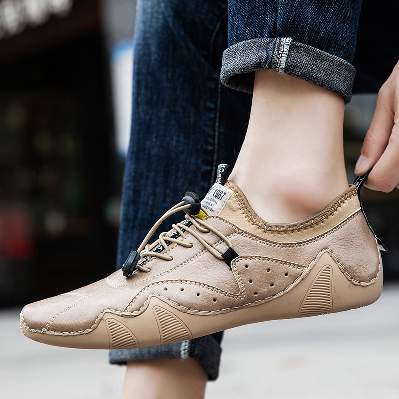 Leather Casual Sneakers for Me - Mens Fashion Dress Shoes recension och pris