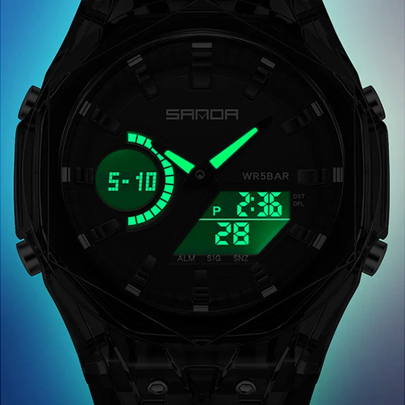 SANDA Fashion Electronic Quart - Men'S Fashion Zone recension och pris