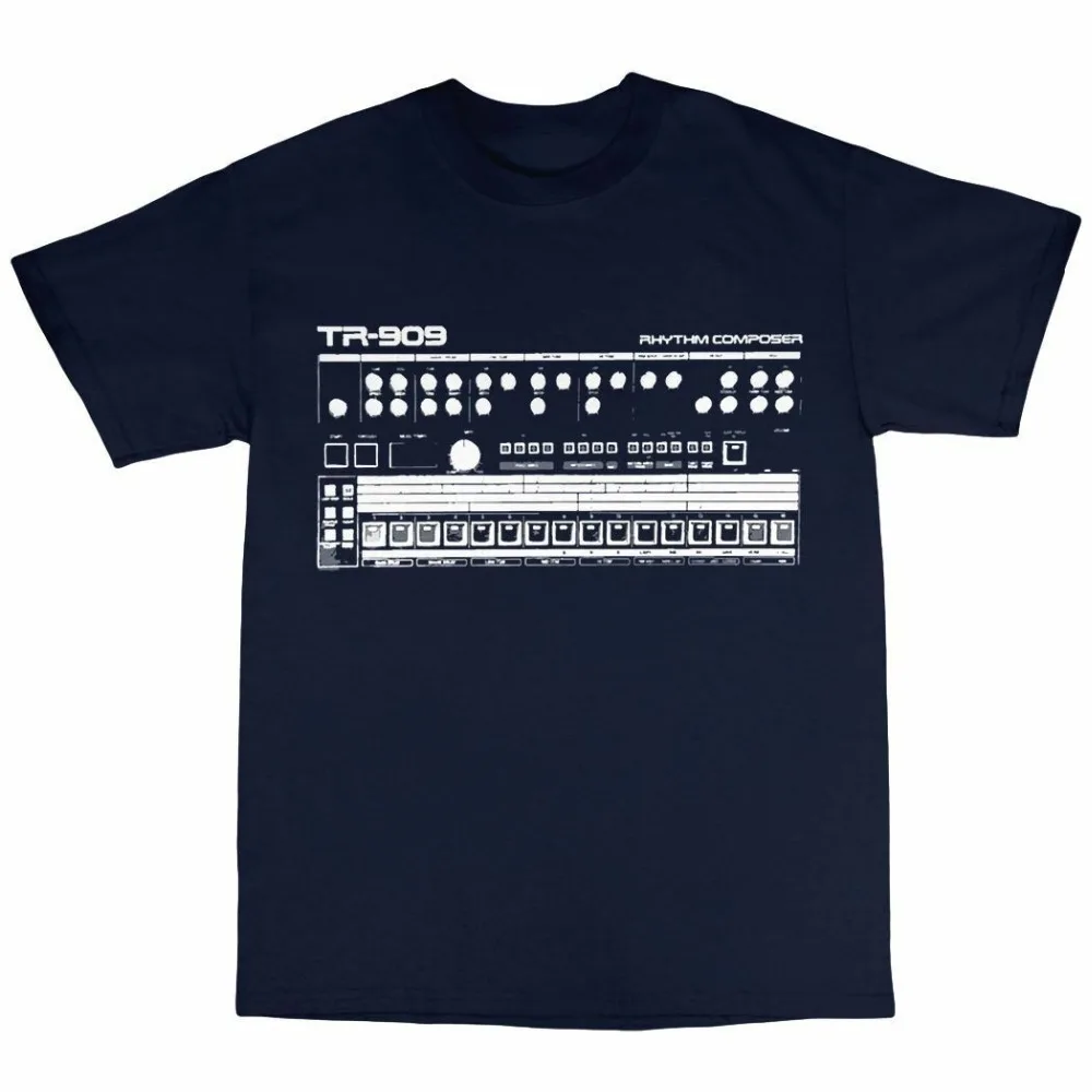 Tr-909 Inspired T-Shirt 100% C - Men'S Fashion Online recension och pris