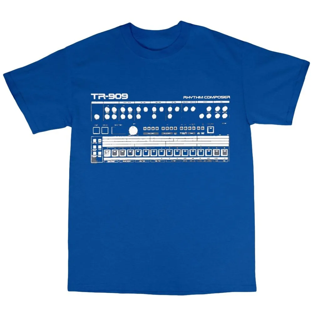 Tr-909 Inspired T-Shirt 100% C - Men'S Fashion Online recension och pris