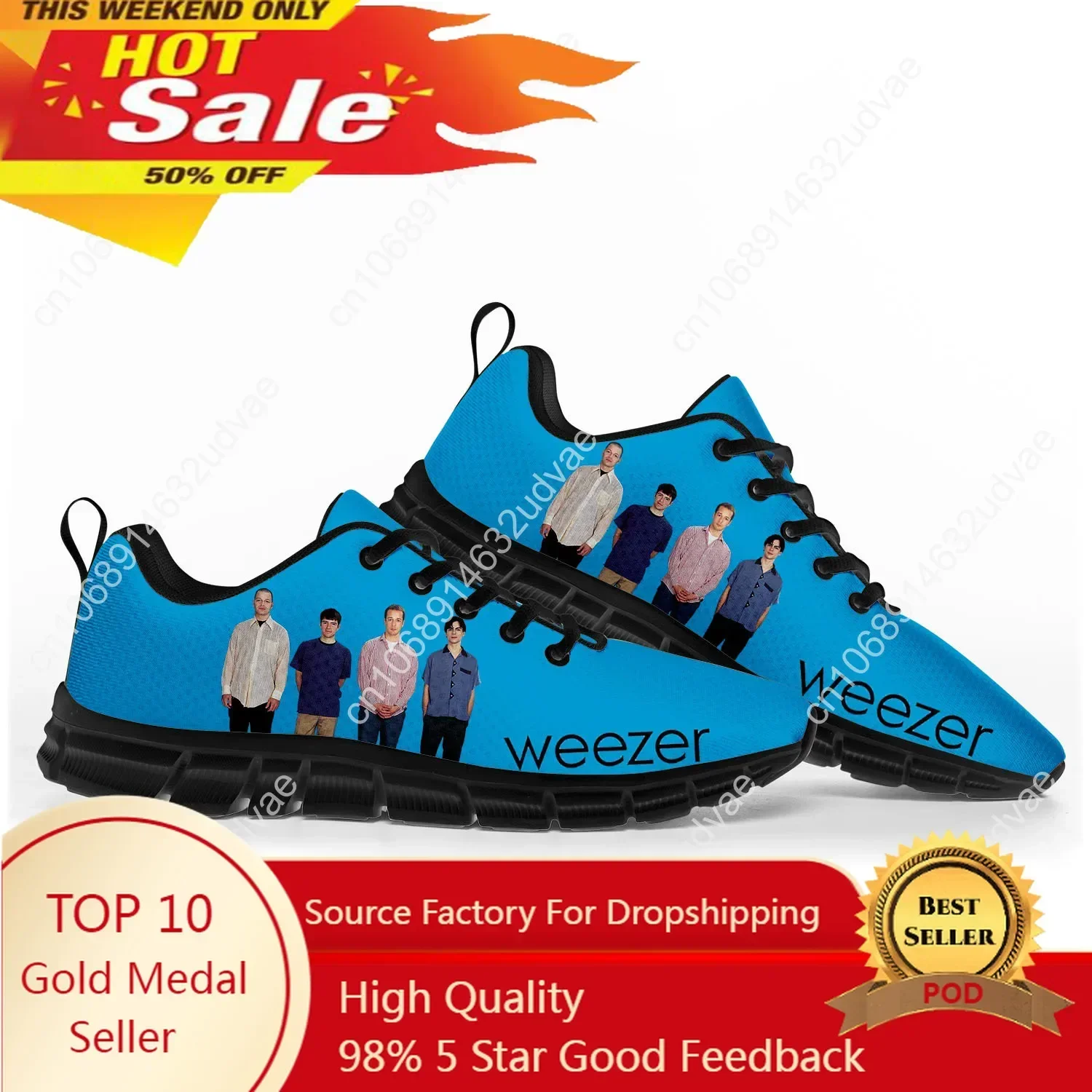 Weezer Sports Shoes Mens Women - Casual Sneakers Men recension och pris