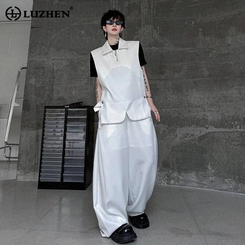 LUZHEN Vest 2026 Fashion Summe - Men'S Fashion Loose Pants recension och pris