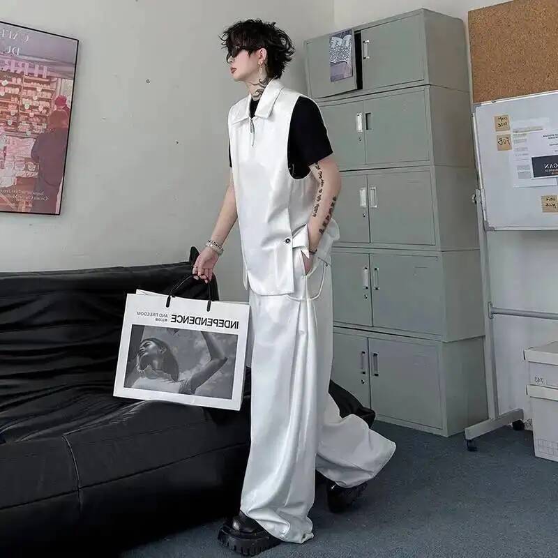 LUZHEN Vest 2026 Fashion Summe - Men'S Fashion Loose Pants recension och pris
