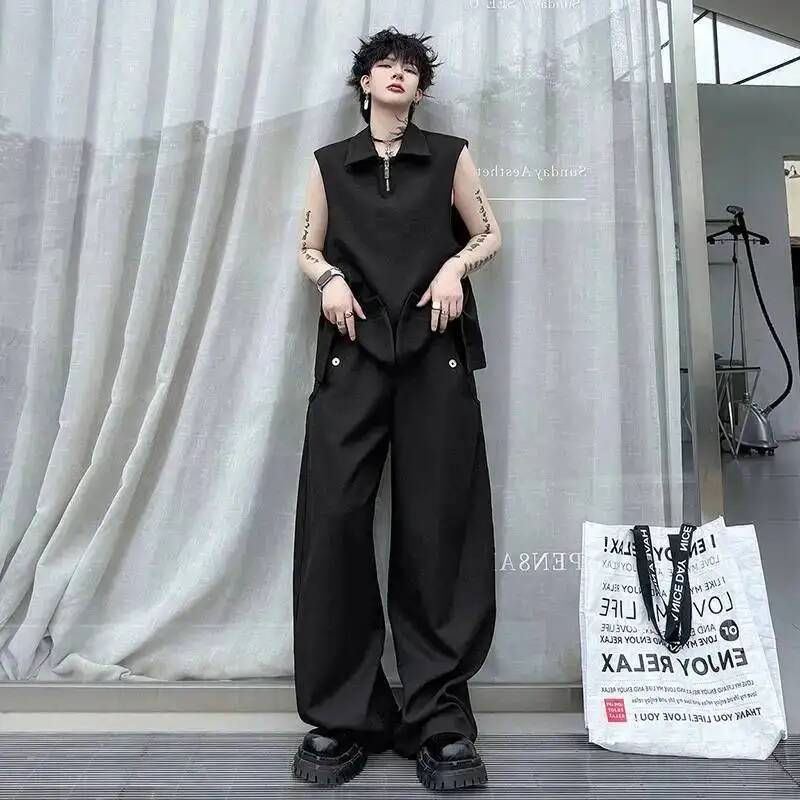 LUZHEN Vest 2026 Fashion Summe - Men'S Fashion Loose Pants recension och pris