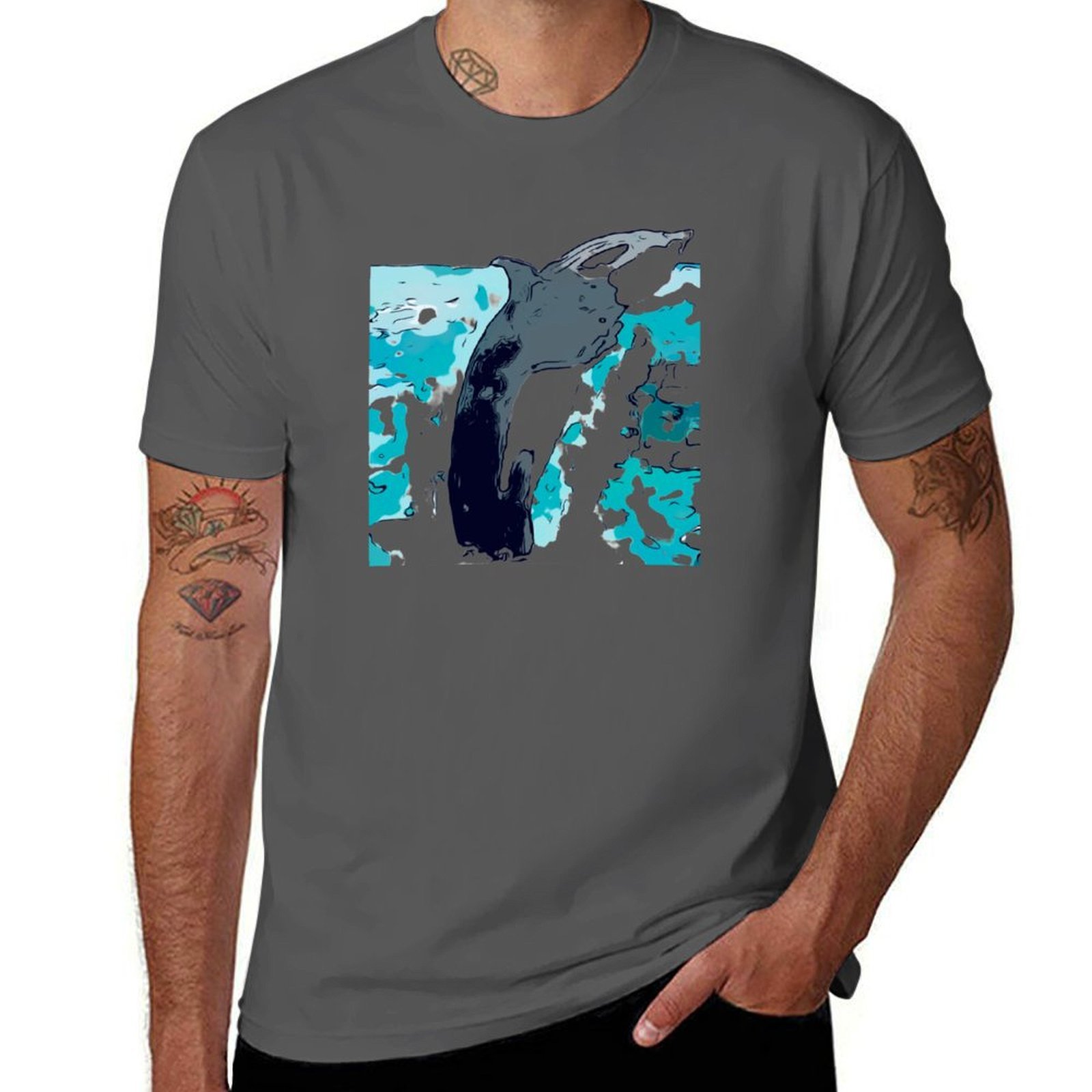 Nova Scotia Whale 2 T-Shirt Ca - Men'S Fashion Nova recension och pris