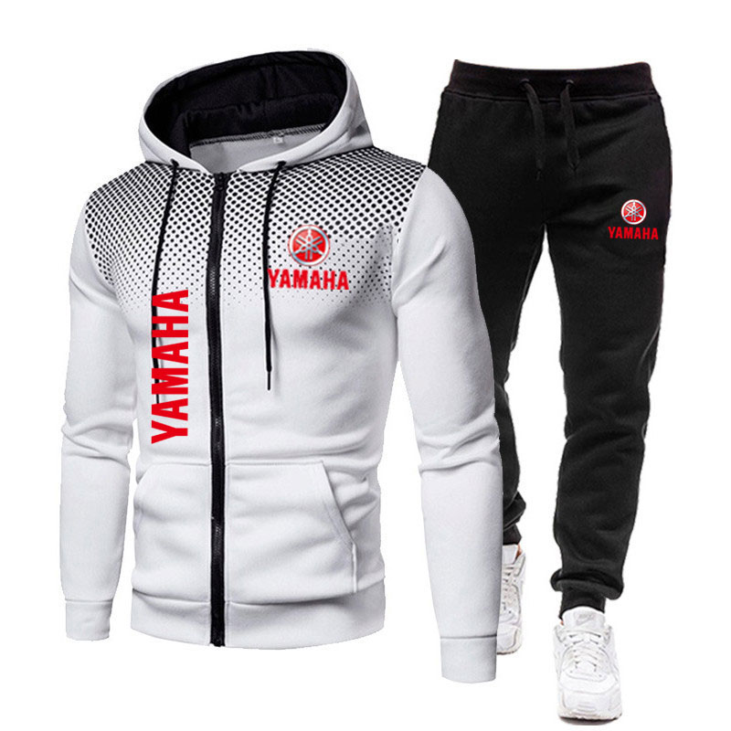 Yamaha Men's Sets Logo Print S - Men'S Fashion Zipper Hoodie recension och pris