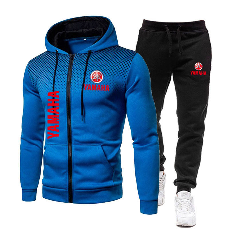 Yamaha Men's Sets Logo Print S - Men'S Fashion Zipper Hoodie recension och pris