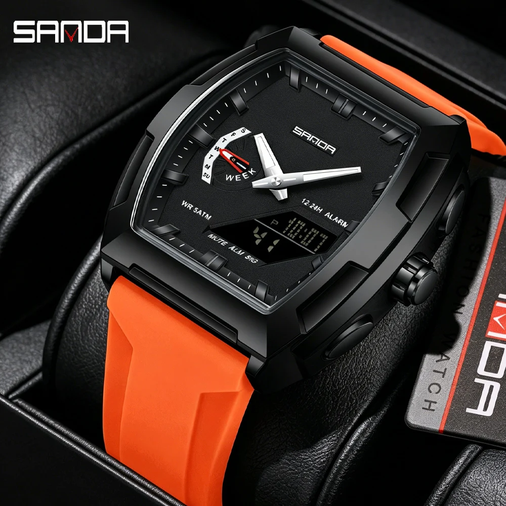 SANDA Military Man Watches Lux - Men'S Fashion Zone recension och pris