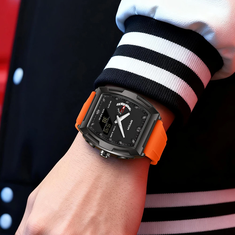 SANDA Military Man Watches Lux - Men'S Fashion Zone recension och pris