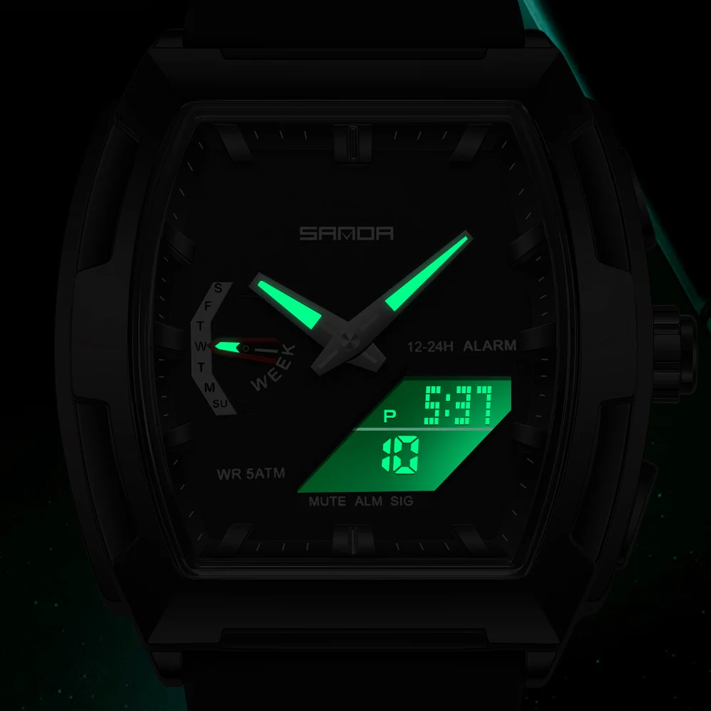 SANDA Military Man Watches Lux - Men'S Fashion Zone recension och pris
