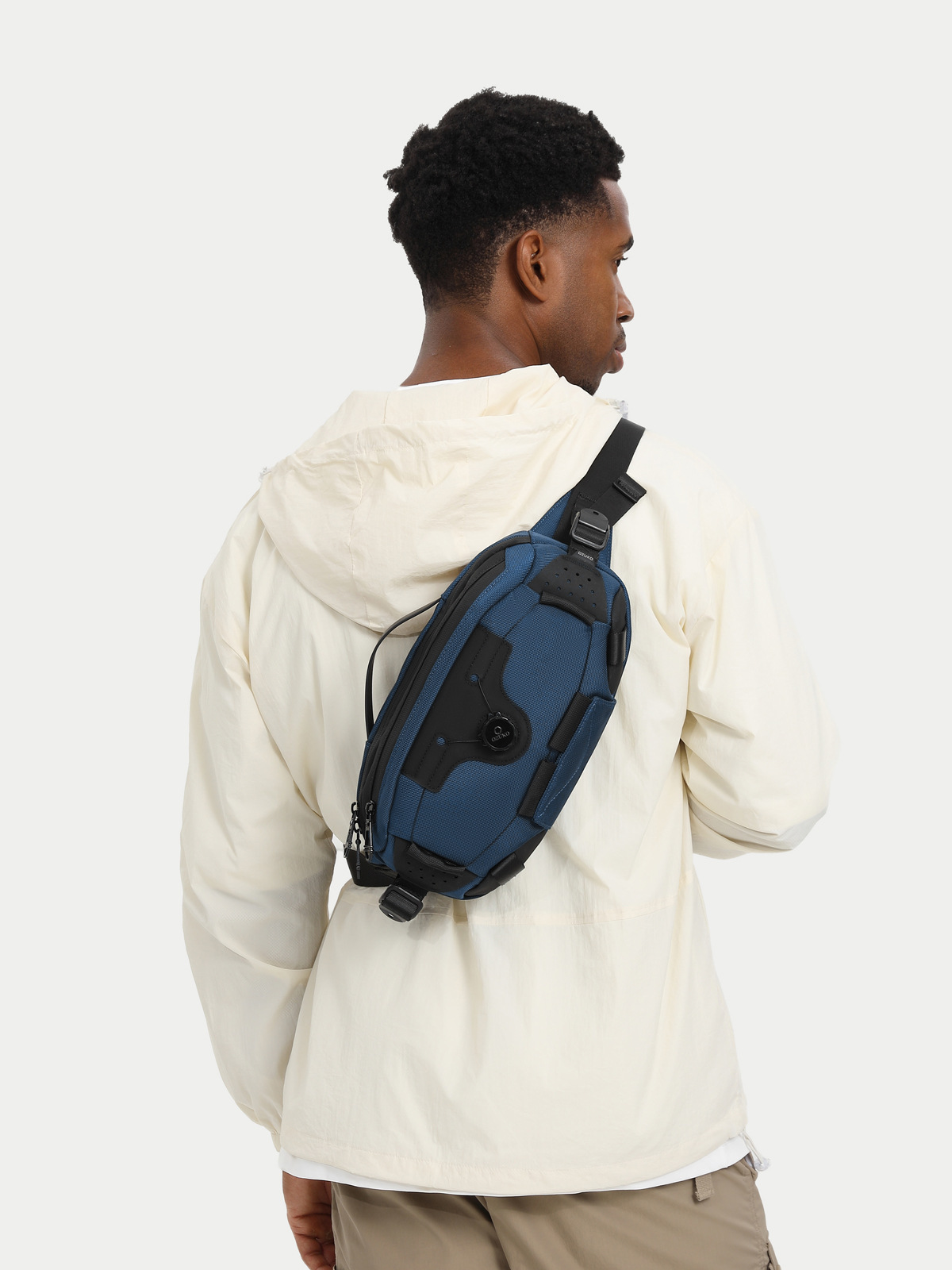 OZUKO Multi-function Chest Bag - Crossbody Bag Men recension och pris